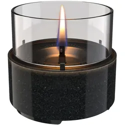 Tenderflame - Feuerstelle Plettenberg Black für den Außenbereich, nachfüllbar mit TenderFuel-Flüssigkeit