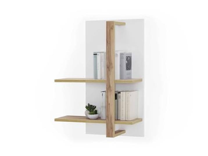 MCA Wandregal Despina (BHT 65x96x26 cm) BHT 65x96x26 cm weiß Steckboard Wandboard