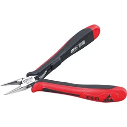 KS Tools ESD Spitzzange, gerade, ohne Hieb, 130mm - 500.7078