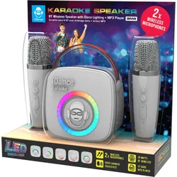 KARAOKE STATION with 2x Wireless Microphones