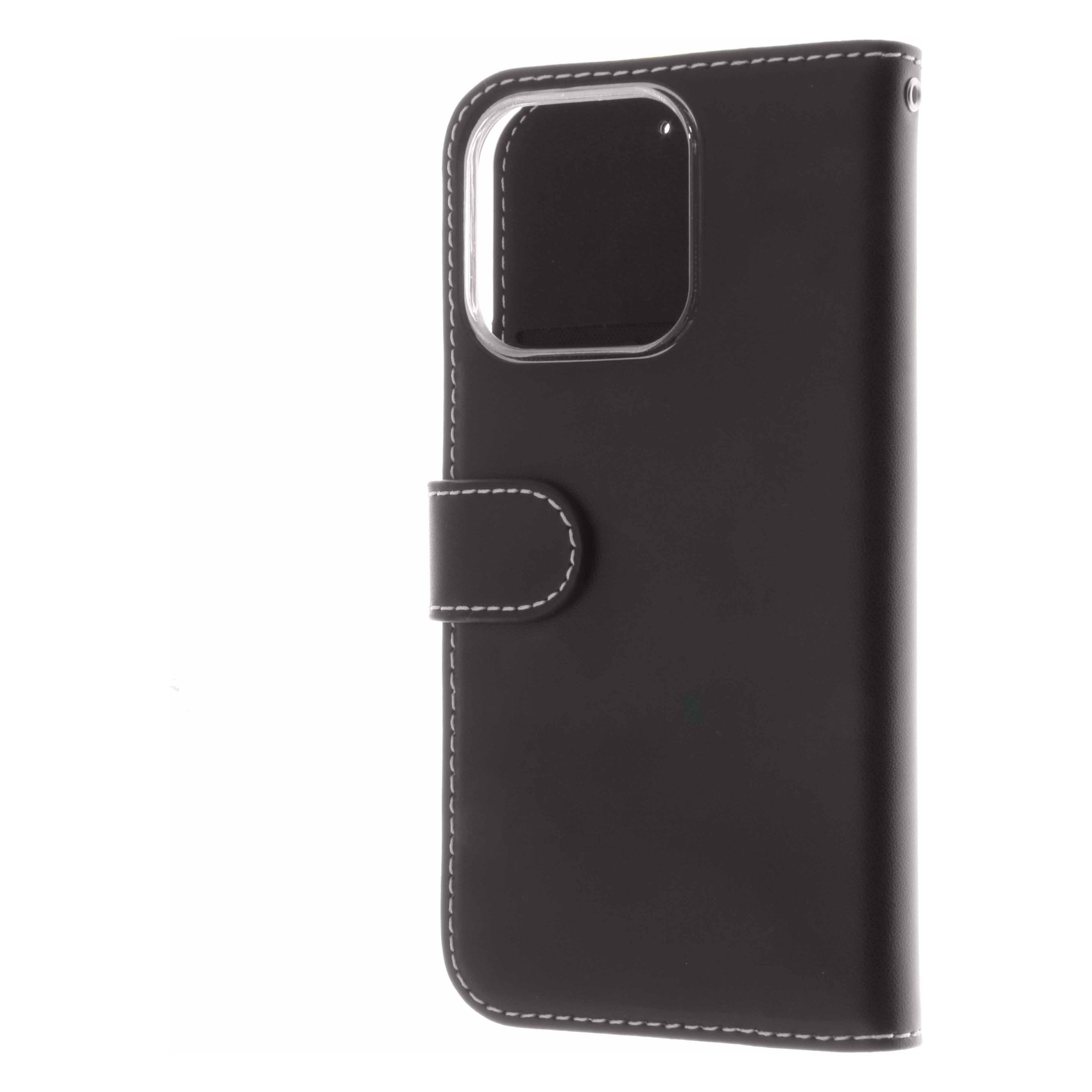 Insmat Exclusive mobile phone case (6.1") Wallet case Black (Apple iPhone 13 Pro) (650-3002)