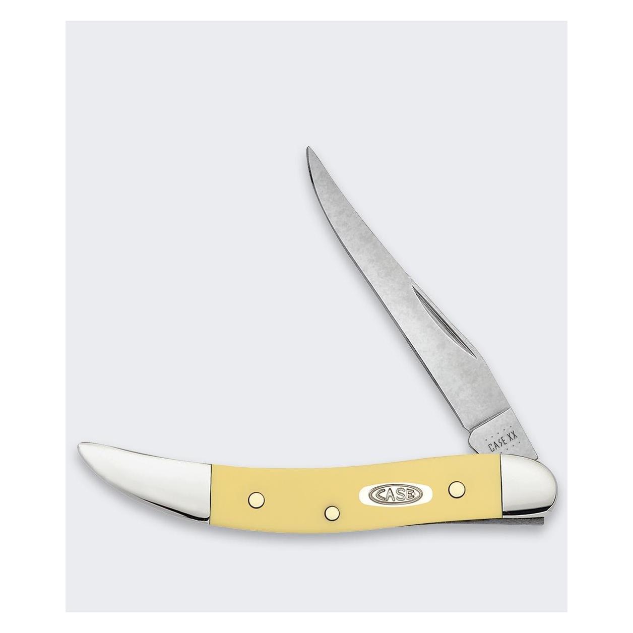 Case Messer Small Texas Toothpick SS Gelb (81095)