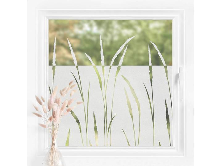Film pour vitrage Brins Polyéthylène Blanc 100 x 60cm