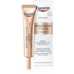 Eucerin, Augenpflege, Hyaluron Filler Elasticity (Augenpflege Crème, 15 ml, Tag + Nacht)