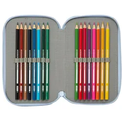 Safta, Etui, Disney Frozen triple pencil case 37pcs