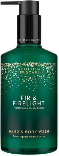 Scottish Fine Soaps Fir & Firelight gel lavant mains et corps 300 ml