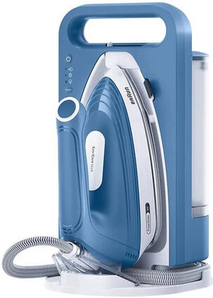 Braun UPStyle 2 IS2745BL Stazione di stiro a vapore pressurizzato 1,5 L EloxalPlus soleplate Blu