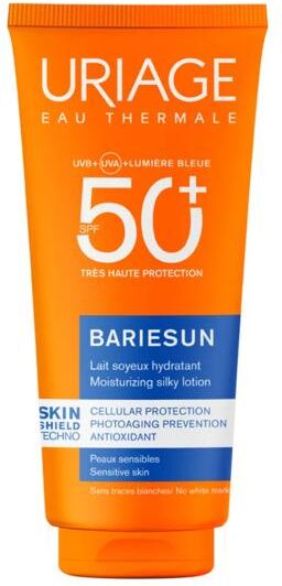 Uriage Bariésun Latte SPF50+ 100 ml Per Pelle Sensibile Viso e Corpo Bambini e Adulti