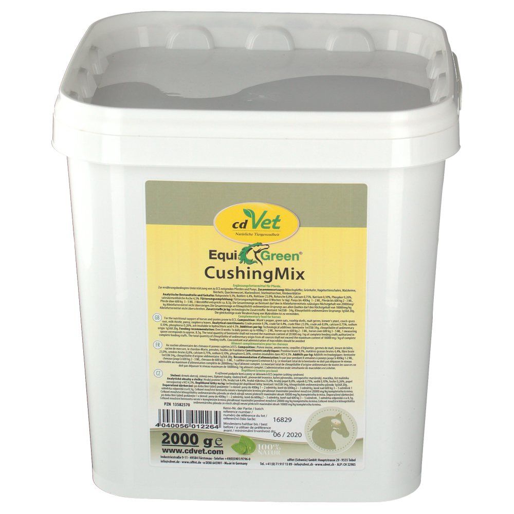 Equigreen CushingMix Pulver f.Pferde 2 kg