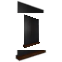 ALLboards Doppelseitige A5 Kleine Tafeln 4 Stück Set mit Staffelei, Dekorativ Deko, Kreidetafel