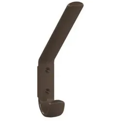 Hewi 477 Garderobenhaken 477.90.07184 Höhe: 165mm, umbra, mit Distanzstück