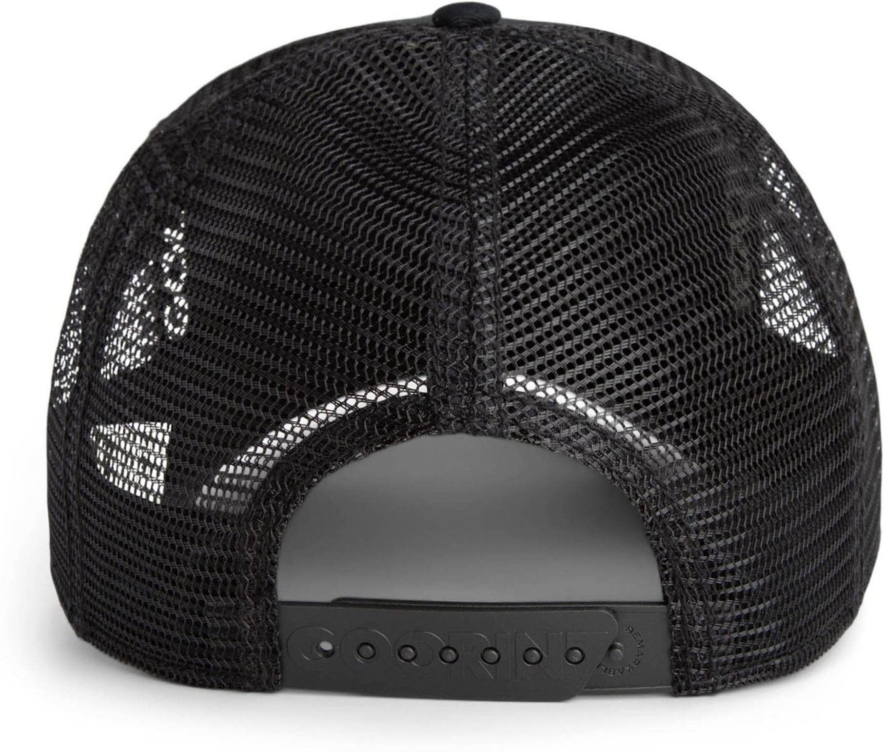 Snapback Cap GOORIN BROS. "Cap OG Trucker", Damen, schwarz (bandit trucker), Obermaterial: 57% Polyester PES. 43% Baumwolle CO., Caps Snapback Cap