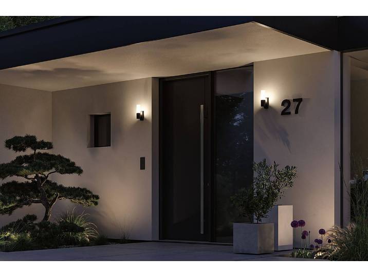 Applique murale Tralia 7 x 25 x 13cm Gris