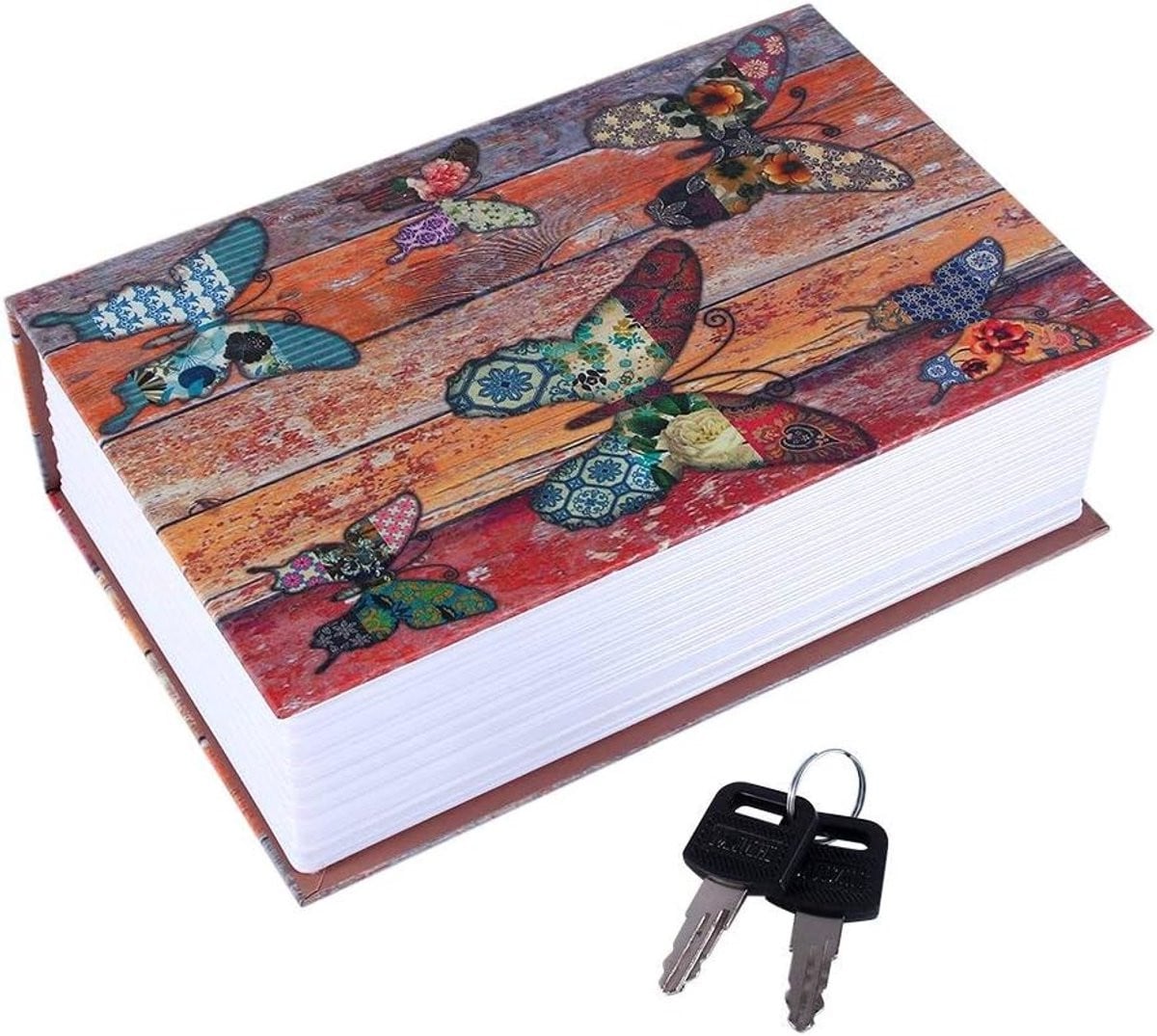 Diversion Safe Lock Box Home Dictionary Metal Safe met sleutelslot #4