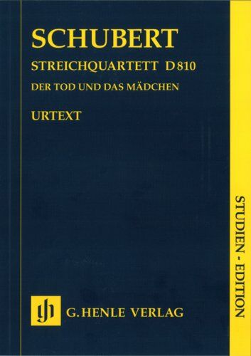 Franz Schubert - Streichquartett d-moll D 810 (Der Tod und das Mädchen); Studien-Edition - Preis vom 09.10.2026 07:28:09 h