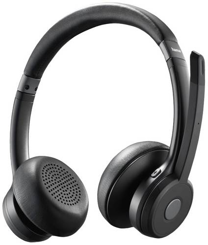 Hama BT700 On Ear Headset Bluetooth Stereo Schwarz Headset, Lautstärkeregelung Computer