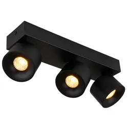 Globo LED-Strahler Rae Alu, Eisen, Stahl & Metall Schwarz