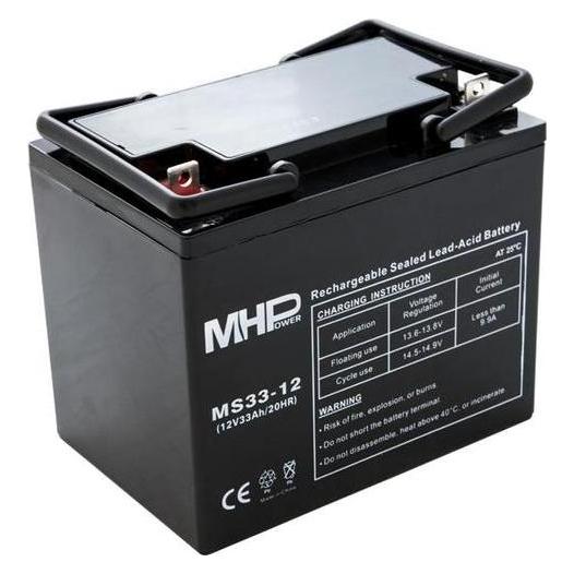 Carspa Pb akumulátor MHPower VRLA AGM (MS33-12) (12 V) (MS33-12)