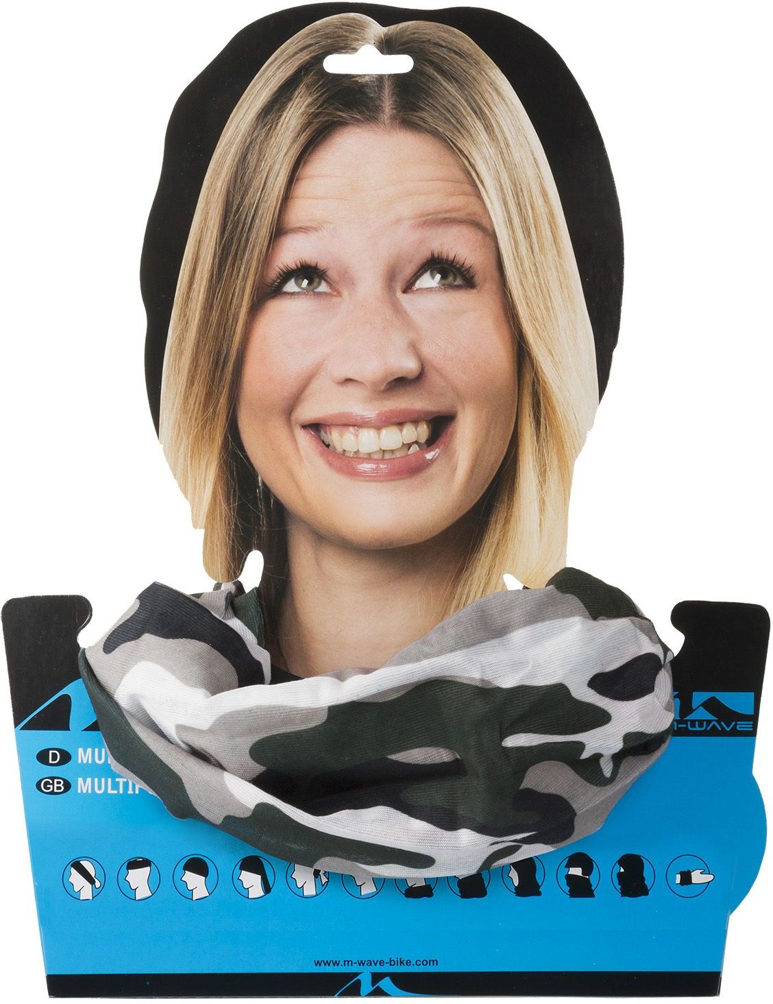M-Wave Camouflage-Halsedisse – Onesize