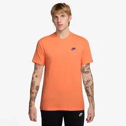 NIKE Sportswear Freizeit T-Shirt Herren 835 - orange frost L
