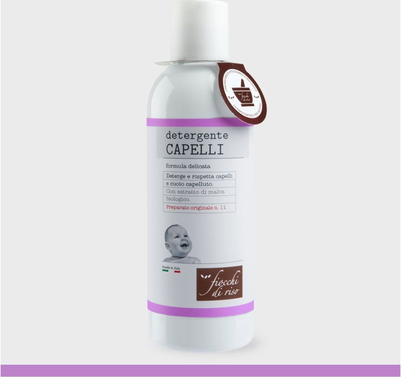 Detergente bimbi Fiocchi di Riso 00095232700000 capelli delicato alla