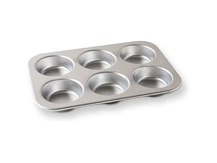 Nordic Ware Jumbo-Muffinform 6 Tassen 10,2 cm Natur