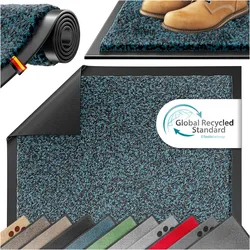 KESSER® Schmutzfangmatte rutschfeste Fußmatte für Innen- & Außenbereich waschbar & wetterfest   Türmatte Wohnungseingang   Teppich für Büro & Vorzimmer   Fußabtreter Fußabstreifer