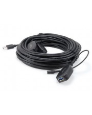 equip USB Kabel 3.0 A -> St/Bu 15.00m Verl. aktiv Digital/Daten m (133348)
