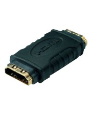 ShiverPeaks BASIC-S HDMI Kupplung W bis W Schwarz geformt (BS77409)