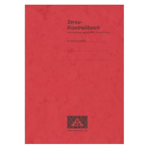 Rnk Verlag Streu-Kontrollbuch, DIN A5 (34585902)