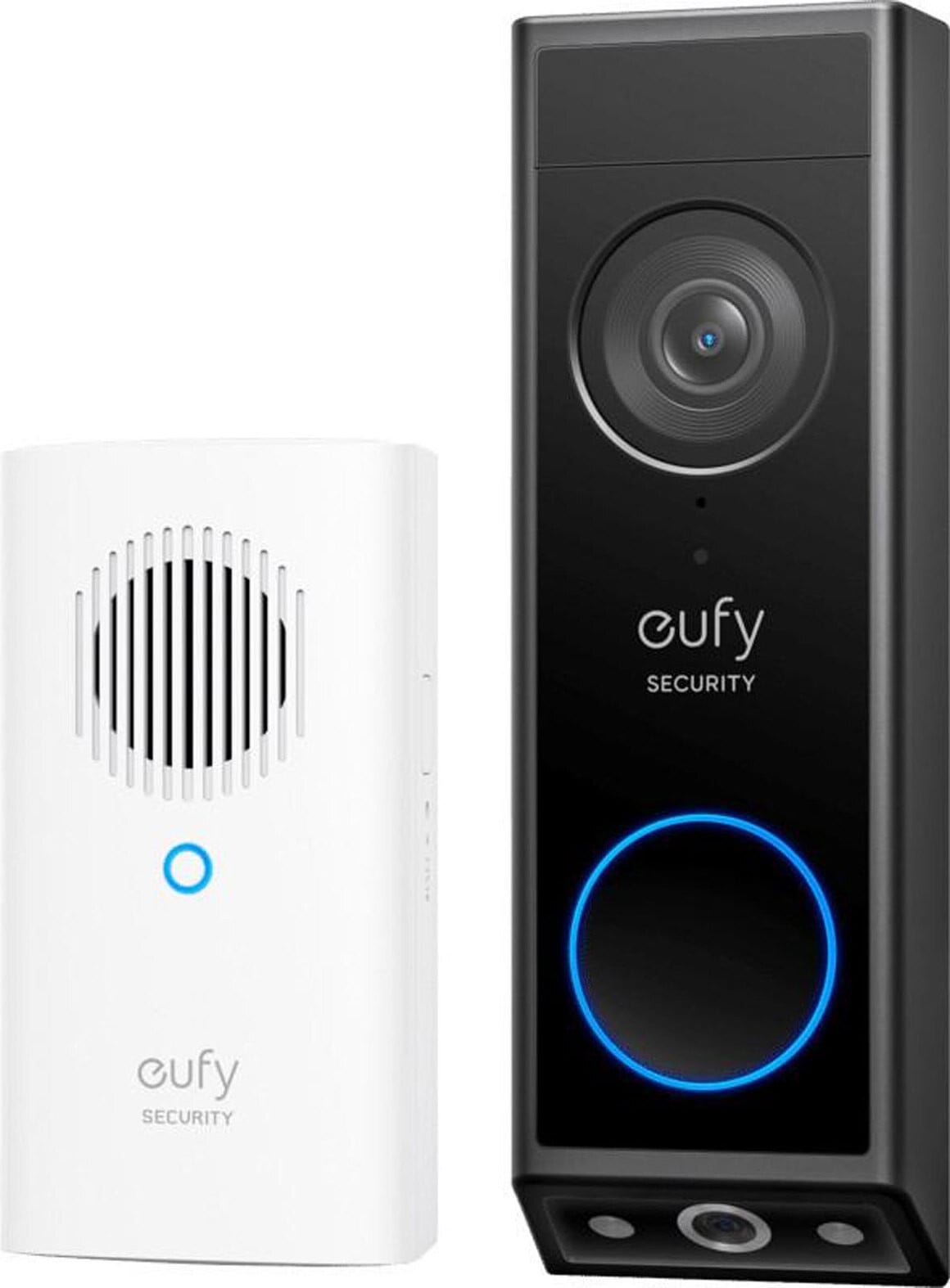 eufy Security E340 Video Deurbel met Chime - Dual-Cam - 2K Full HD - Zwart