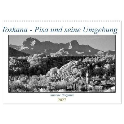 Toskana - Pisa und seine Umgebung (Wandkalender 2027 DIN A2 quer), CALVENDO Monatskalender