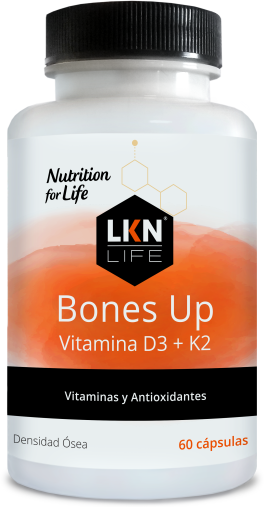LKN Bones Up Vitamin D3 + K2 50 Tablets