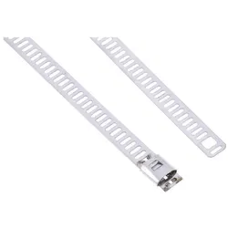 RS PRO Edelstahl 300x7mm (Metallkabelbinder, 300 mm, 100 Stk.)