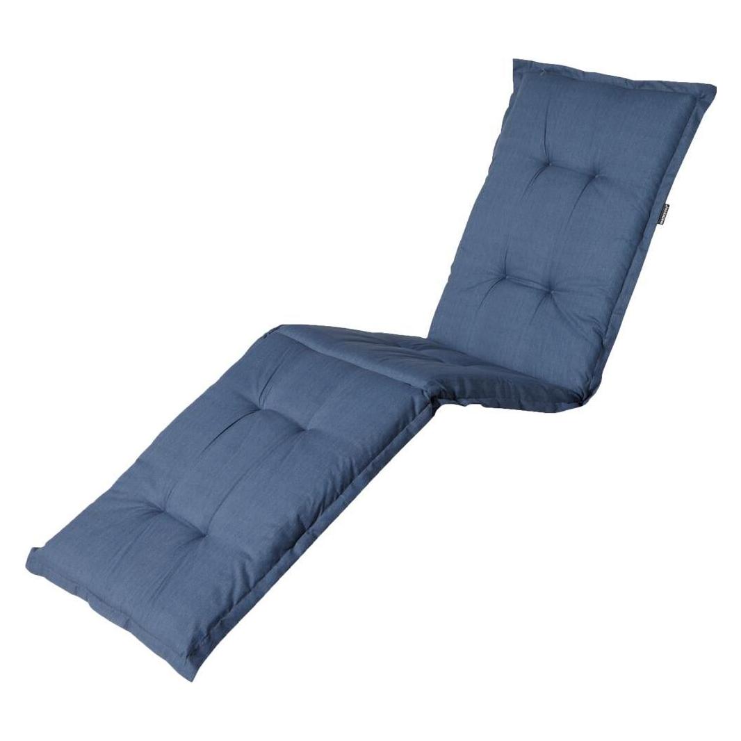 Madison Liegenauflage Basic ca.200 x 65 cm kobalt 50 % Baumwolle, 50 % Polyester (LIGSA051)
