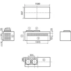 MAICO 0093.1469 Topbox individual GVX600/900S individual nach Maß für GVX600/900S 00931469 TB GVX600/900S