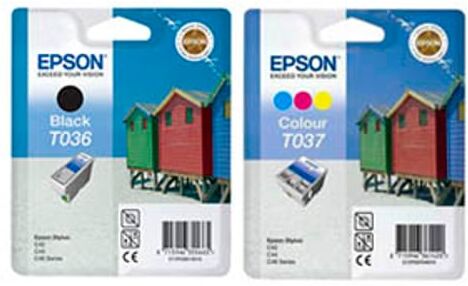 Epson Multipack T036 (negro)+ T037(color)