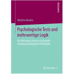 Psychologische Tests und mehrwertige Logik, Fachbücher von Matthias Buntins