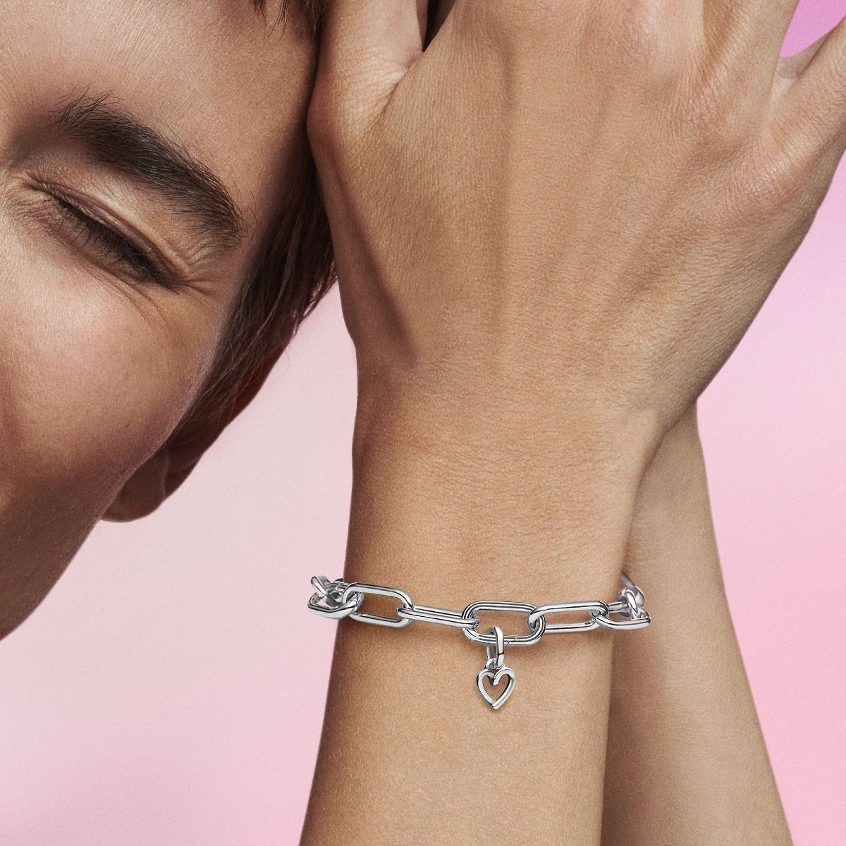 Pandora ME Freehand Heart Mini berlock 793048C00