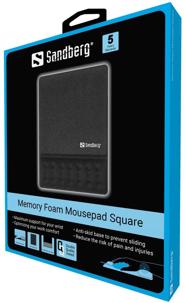 Sandberg - Memory Foam Mousepad Square