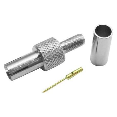 Varia TS9-Stecker für RG174 Kabel, Crimp Version (TS9-79-01-L-TGN)