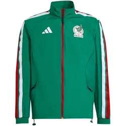 adidas FMF Mexiko Heim Einlaufjacke WM 2026 Kinder JZ6460 - bold green 152