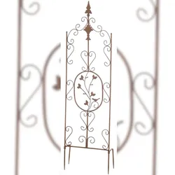 CLP Pflanzen Rankgitter Burgus, 120 x 35 cm antik braun