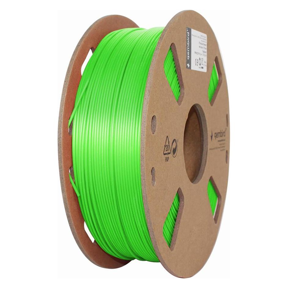 Gembird 3DP-PLA1.75-02-G 3D-Druckmaterial Polyacticsäure (PLA) Grün 600 g (PLA, 1089 g, 1.75 mm) (3DP-PLA+1.75-02-G)