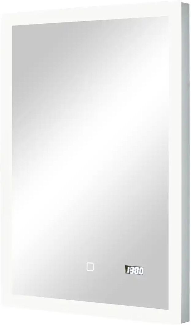 Höffner Badspiegel  Sandsee ¦ Glas,Metall ¦ Maße (cm): B: 50 H: 70 T: 3.0