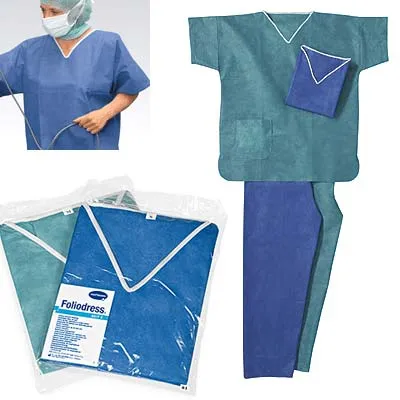 Paul Hartmann AG Foliodress Suit, blau, bestehend aus Kasack und Hose Gr. S 992514