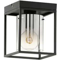 Deckenleuchte SAMU (LB 16x16 cm) - schwarz - LB 16x16 cm