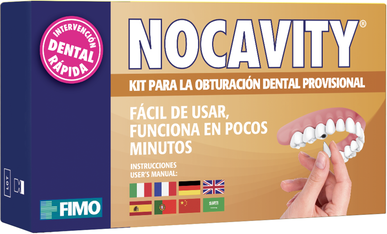 Fimo Kit Nocavity Obturação Dentária 1 un