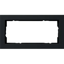 Gira Abdeckrahmen 2f. sw 100209