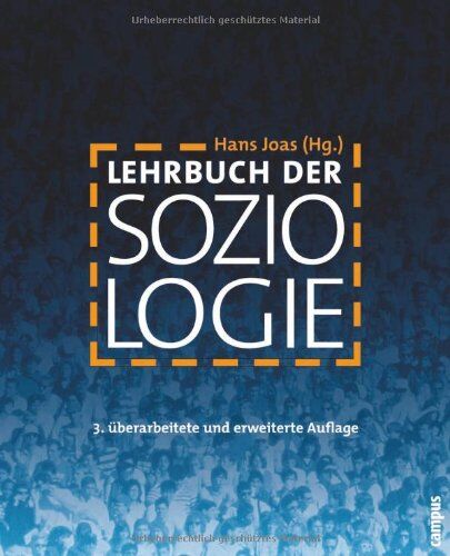 Hans Joas - Lehrbuch der Soziologie - Preis vom 11.10.2026 03:10:56 h